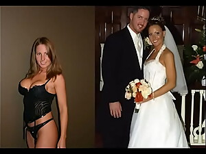 Wedding dress before during after big cock fucked in lingerie sometimes cuckold homemade milfs and teens big tits big black cock retro.