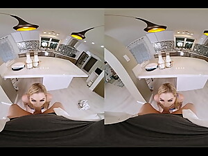 VRConk Blonde Slut Cheating On Husband With Local Milkman VR Porn