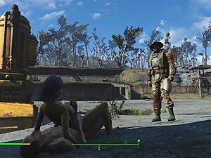 Cuckold Husband Watching His Asian Wife Fucked  Fallout 4