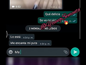 Madura cachonda se masturba para mí_ y su esposo el cornudo de Plutarco6969 me lo manda por Whatsapp proximamente unos buenos videos de corneadas con ellos