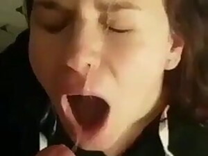 Cum in face compilation